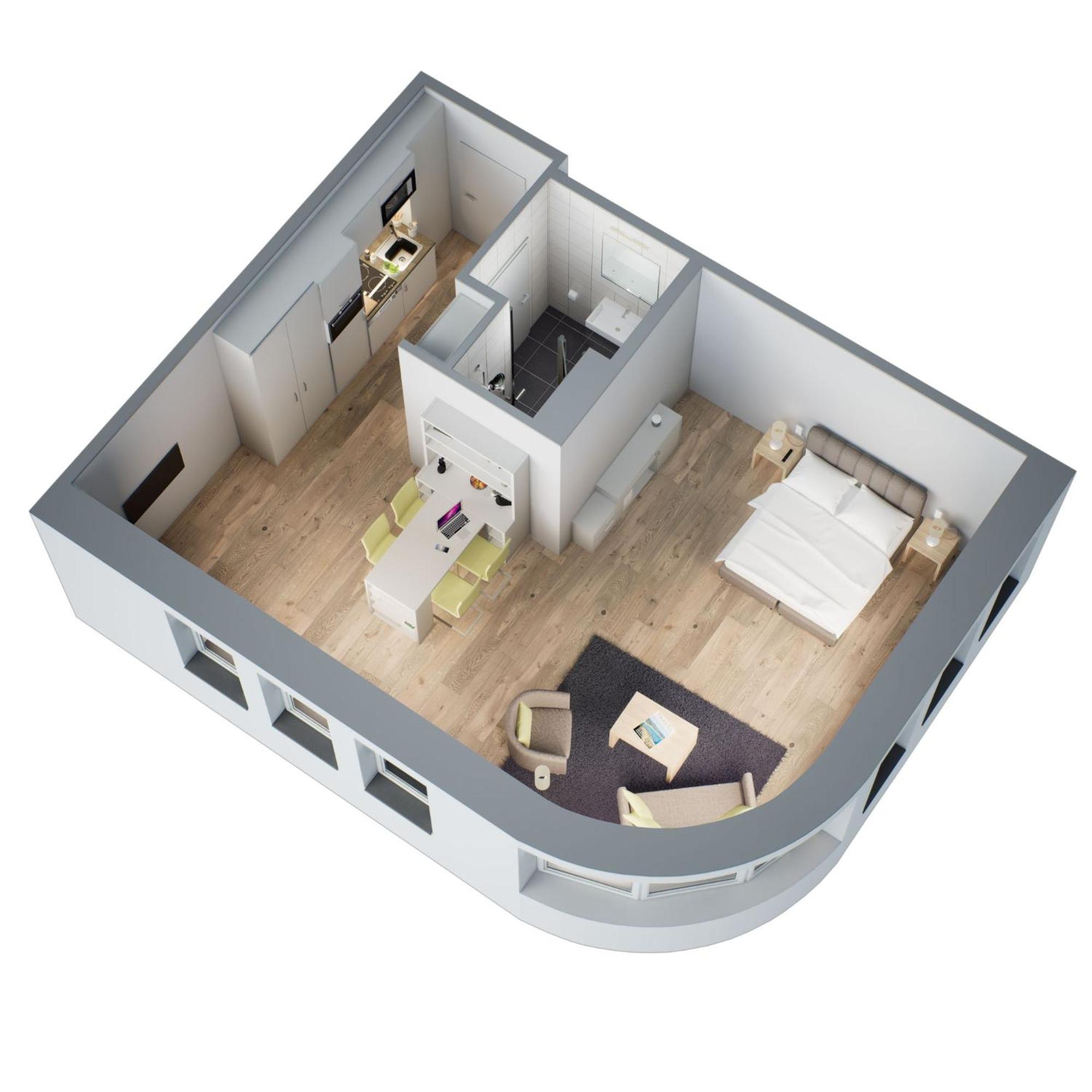 Adapt Apartments Siegen Esterno foto